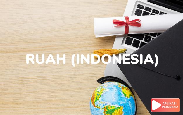arti nama ruah (indonesia) adalah berlimpah