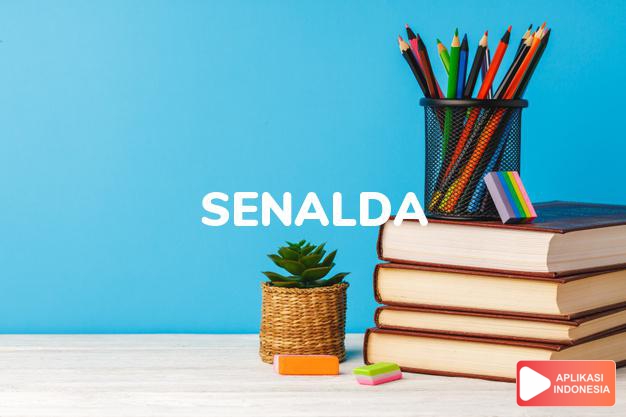 arti nama Senalda adalah Tanda