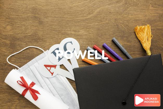 arti nama Powell adalah bin Howell