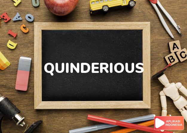 arti nama Quinderious adalah (Bentuk lain dari Quindarius) Kombinasi dari Quinn + Darius