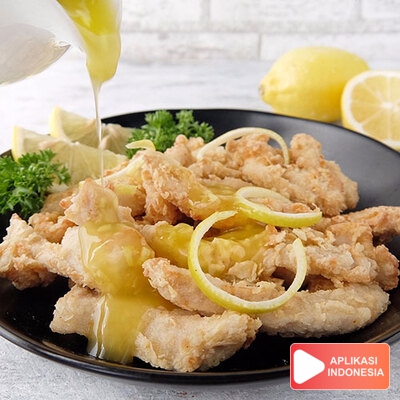 Resep Ayam Saus Lemon Masakan dan Makanan Sehari Hari di Rumah - Aplikasi Indonesia